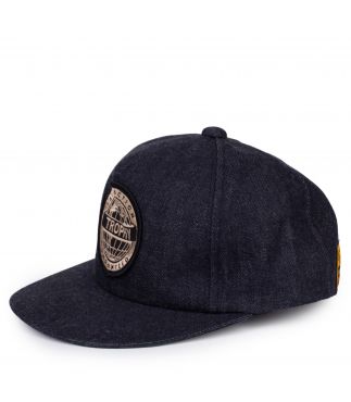 Кепка Earth Logo Denim Trucker Indigo