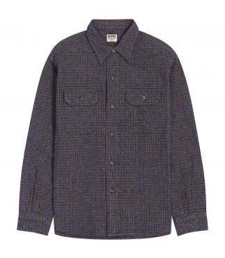 Рубашка 40's Worker Flannel Blue