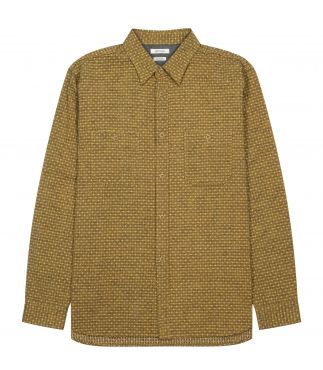 Рубашка Kurume Cross Work Mustard