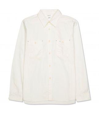 Рубашка Selvedge Chambray White