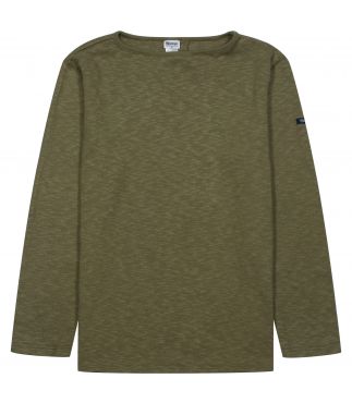 Лонгслив Original Boatneck Tea Green