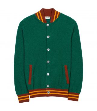 Кардиган Jimmy Varsity Jimmy Green/Light Brown