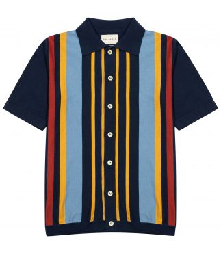 Рубашка Velzy Margate Stripe Navy/Multi