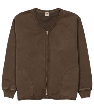 Кардиган Max Zip Solid Brown