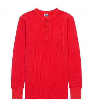 Лонгслив Mega Thermal Henley Neck Red