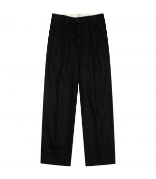 Брюки 2 Pleats Black