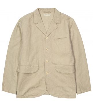 Пиджак Sack Cotton/Linen Ivory