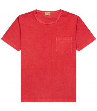 Футболка Pigment Dye Pocket Red