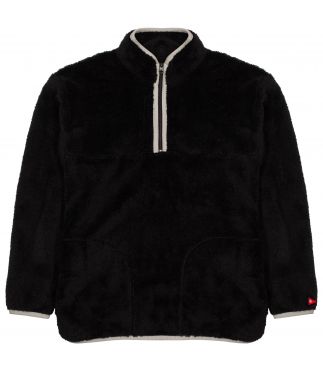 Куртка Sherpa Fleece Half-Zip Black