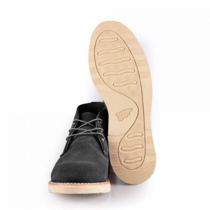 Chukka work hot sale boots black