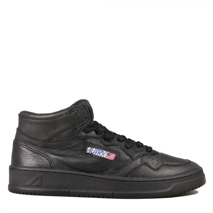 M s Medalist Mid Goat Solid Black Autry CODE7