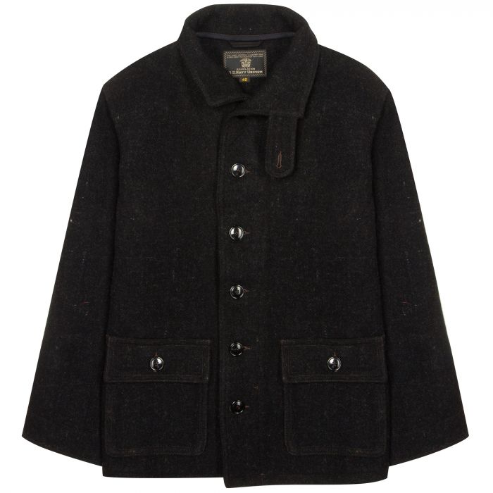 Куртка Submariner Wool Charcoal японского бренда Buzz Rickson's в
