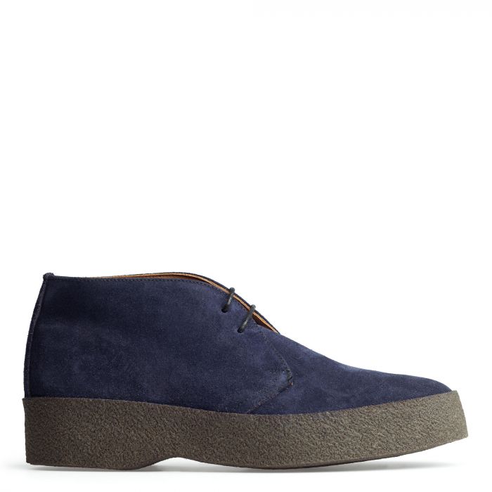 Blue suede high tops online