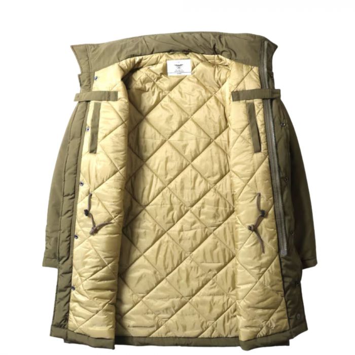 実物80sU.S.ARMY.WET.WEATGERPARKA US-Xsmall Куртка Swedish Army M90 Cold Weather Parka Olive Drab японской