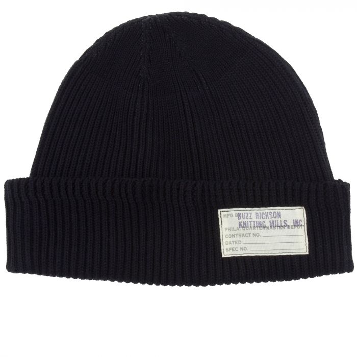 Watch Cotton Cap Black