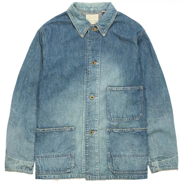 Denim chore coat on sale