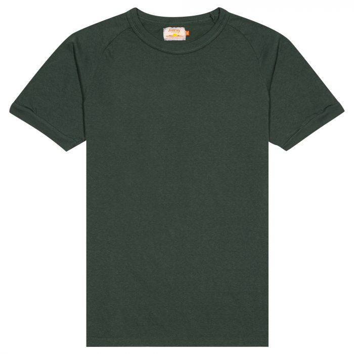 Green round clearance neck t shirt