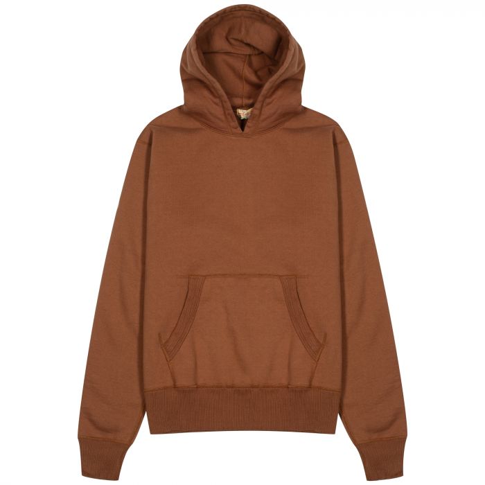 Brown fleece pullover best sale