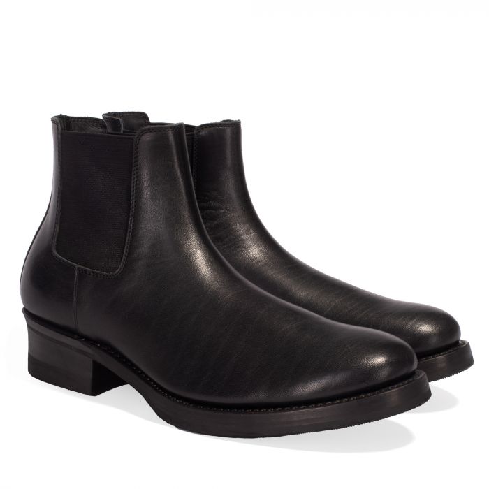 Мужские ботинки-челси Steersuede Chelsea Black японского бренда