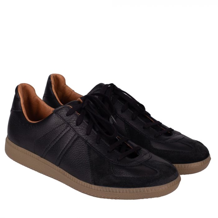 Кроссовки ZDA х CODE7 GAT Black Leather в онлайн-магазине CODE7