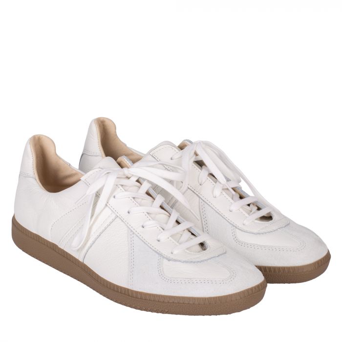 Кроссовки ZDA х CODE7 White Leather в онлайн-магазине CODE7