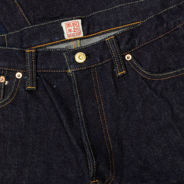 Джинсы S510XX 25oz. Anniversary Indigo японского бренда Samurai в