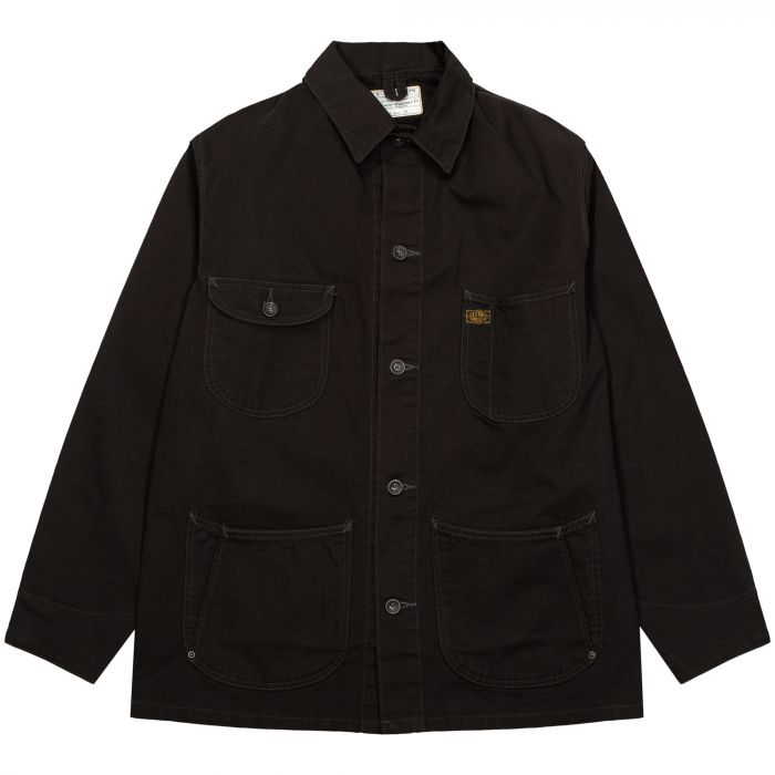 Куртка Linesman Coverall Solid Black японского бренда Stevenson