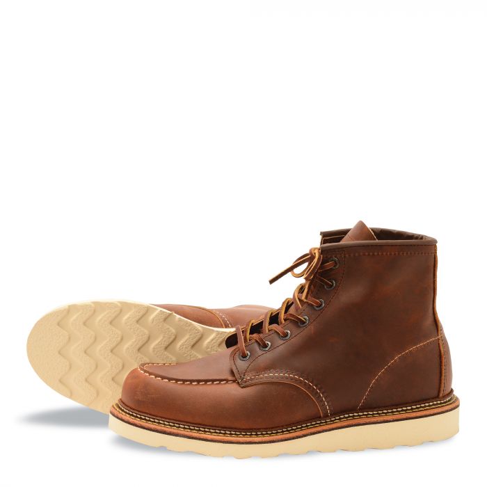 Red wing cooper moc top