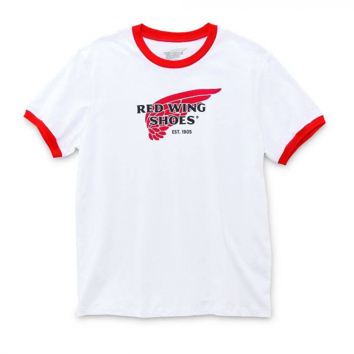 Red wing top boots t shirt